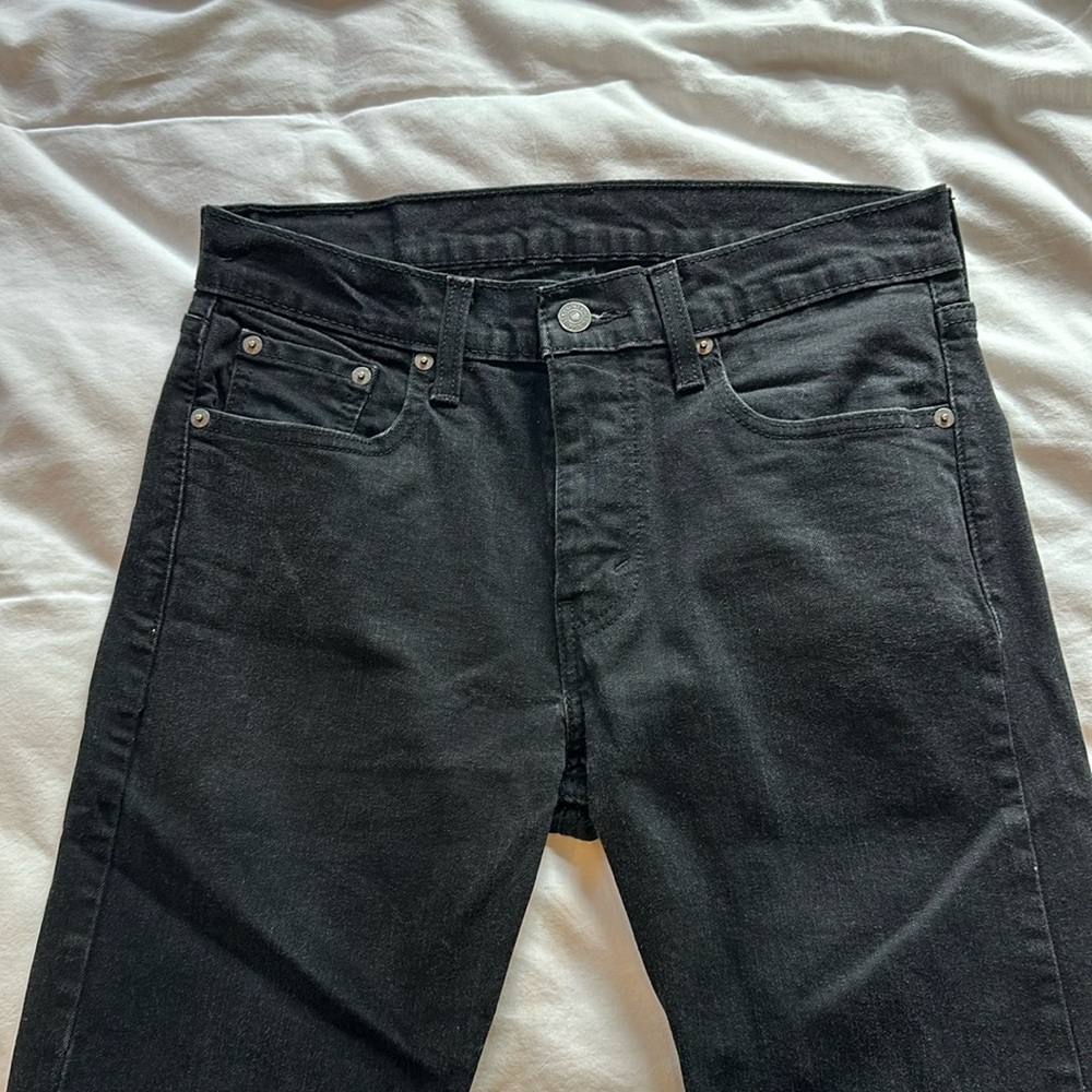 Levi’s 502 Black Jeans